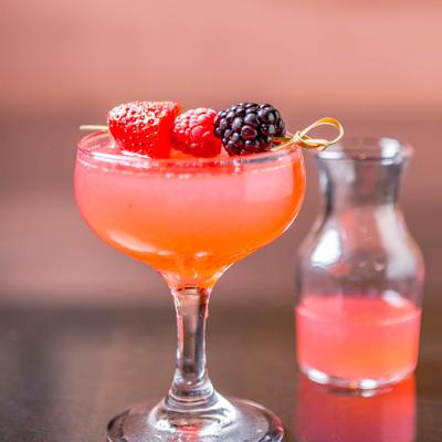 Berry cocktail.