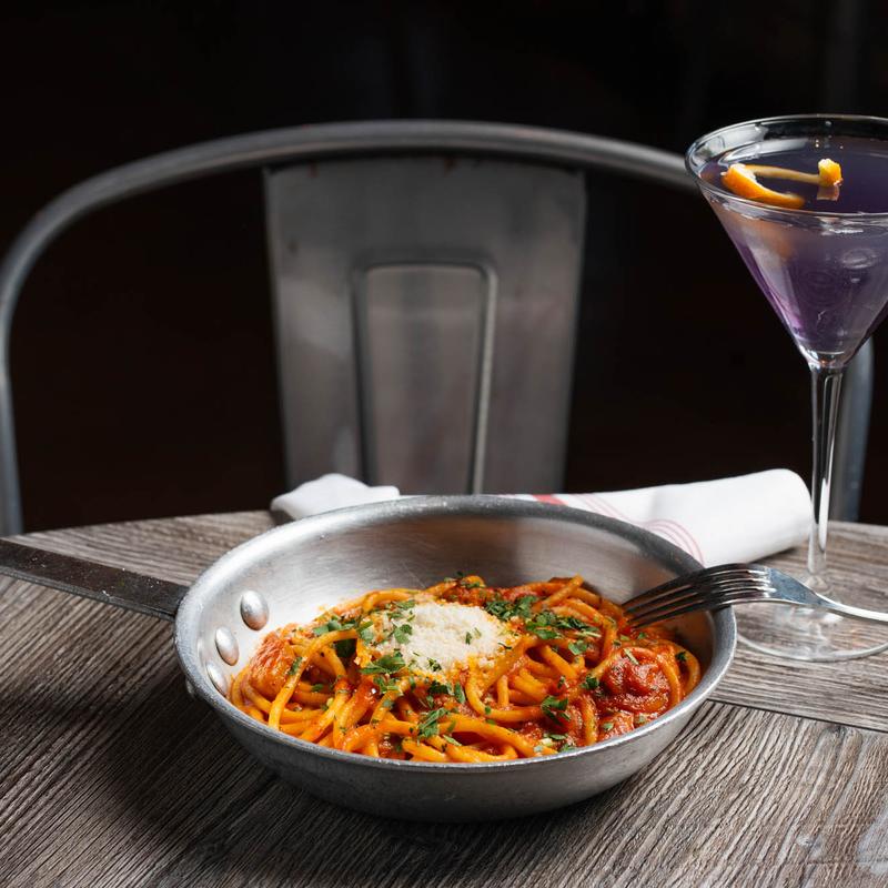 Bucatini All'amatriciana photo