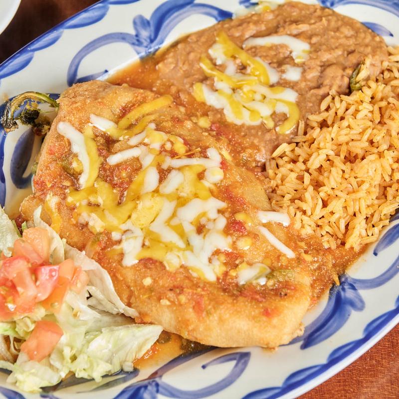 Three Sauce Burrito Dinner photo