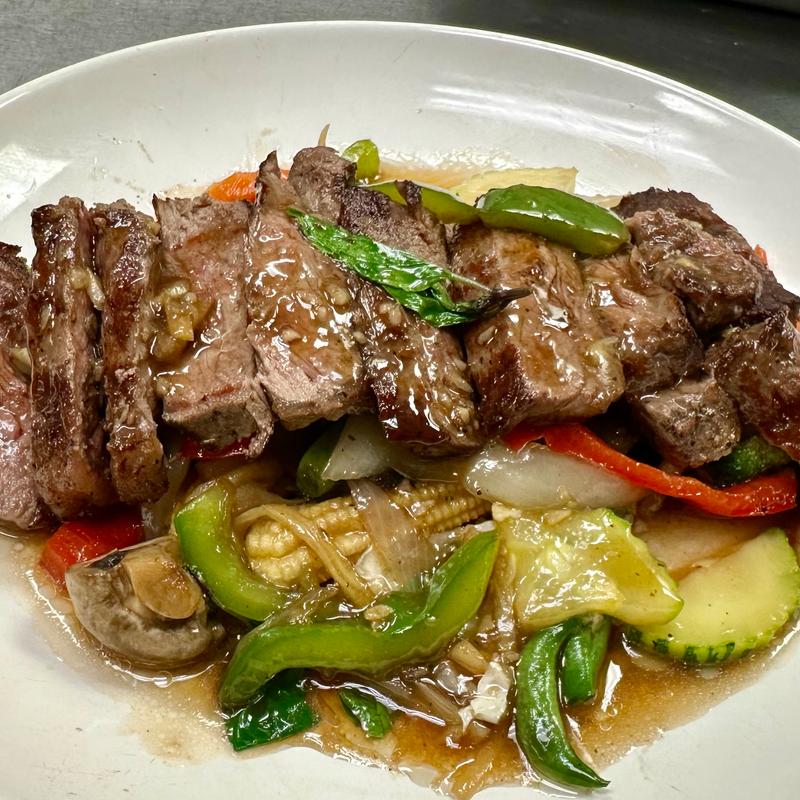 menu item 34 of 106, Basil Steak