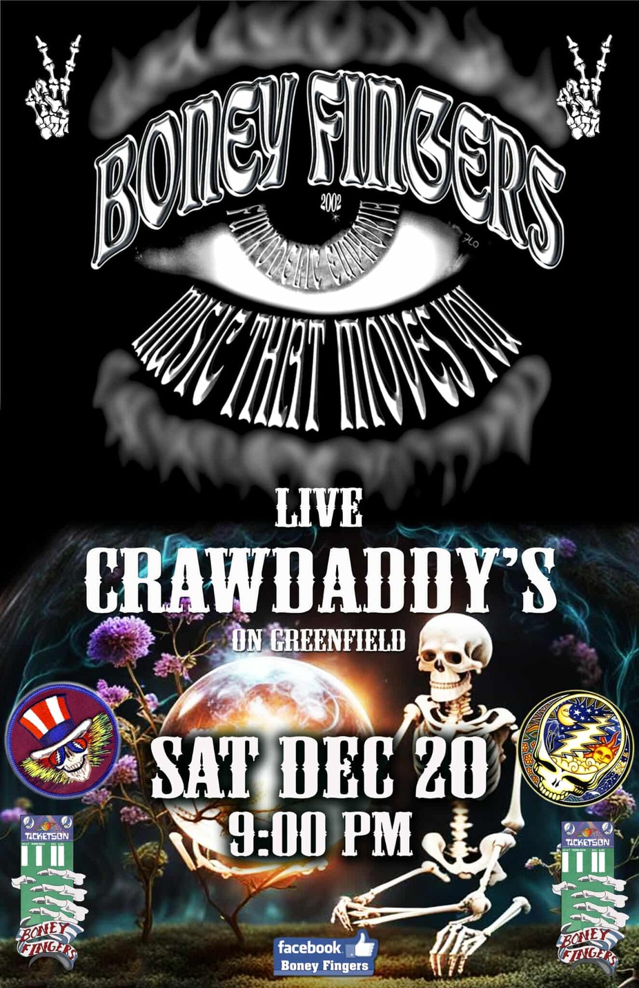 Boney Fingers! event photo