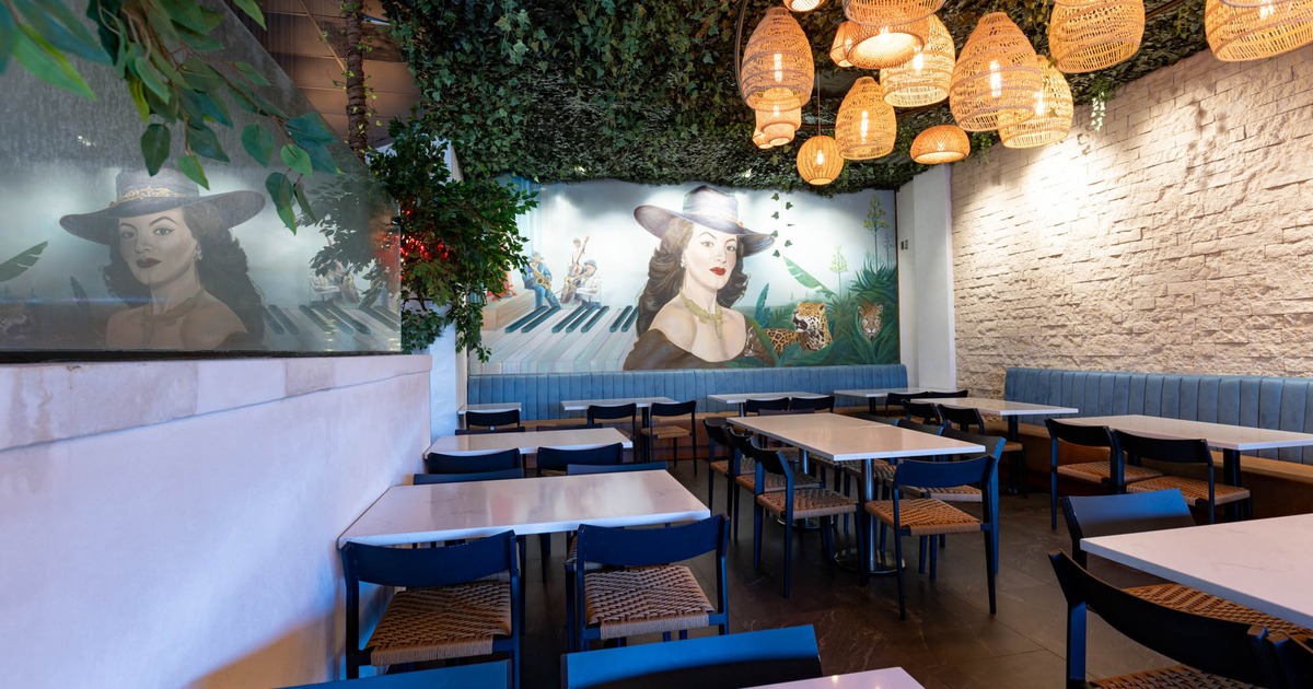Interior dining area