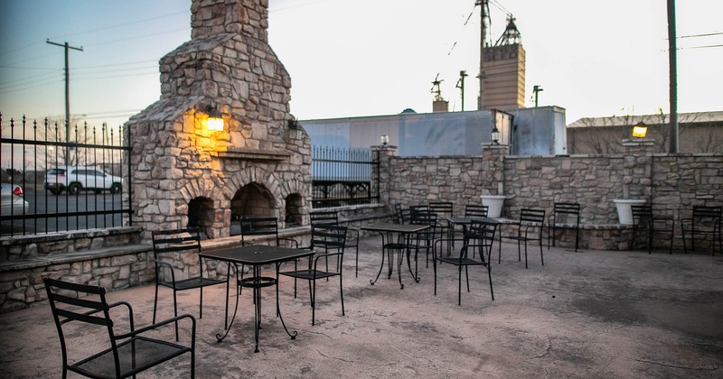 Exterior, garden area