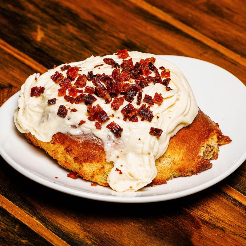 Billionaire Bacon Maple Cinnamon Roll photo