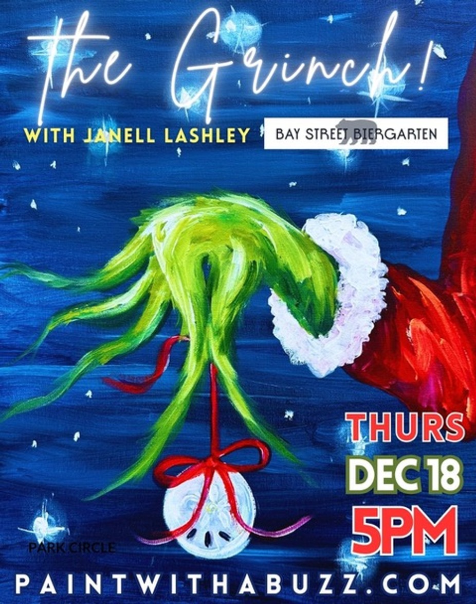 Paint W/ A Buzz: The Grinch Edition event photo