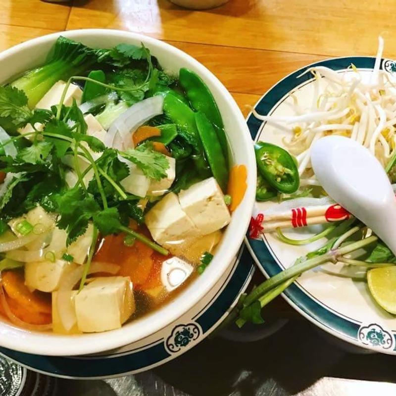 Phở Chay / Vegetarian Pho/ Vegetables  With Fried  or Steamed Tofu 19 photo