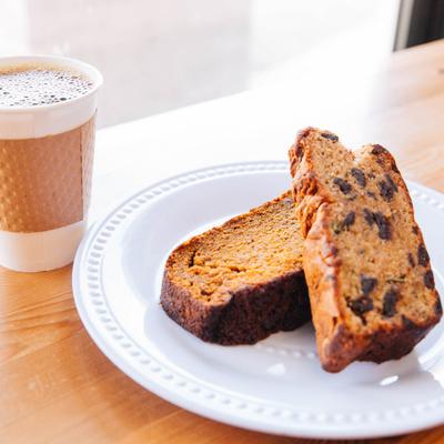 Blondies assorted breads.
