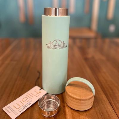 The restaurant's accessories on a table.