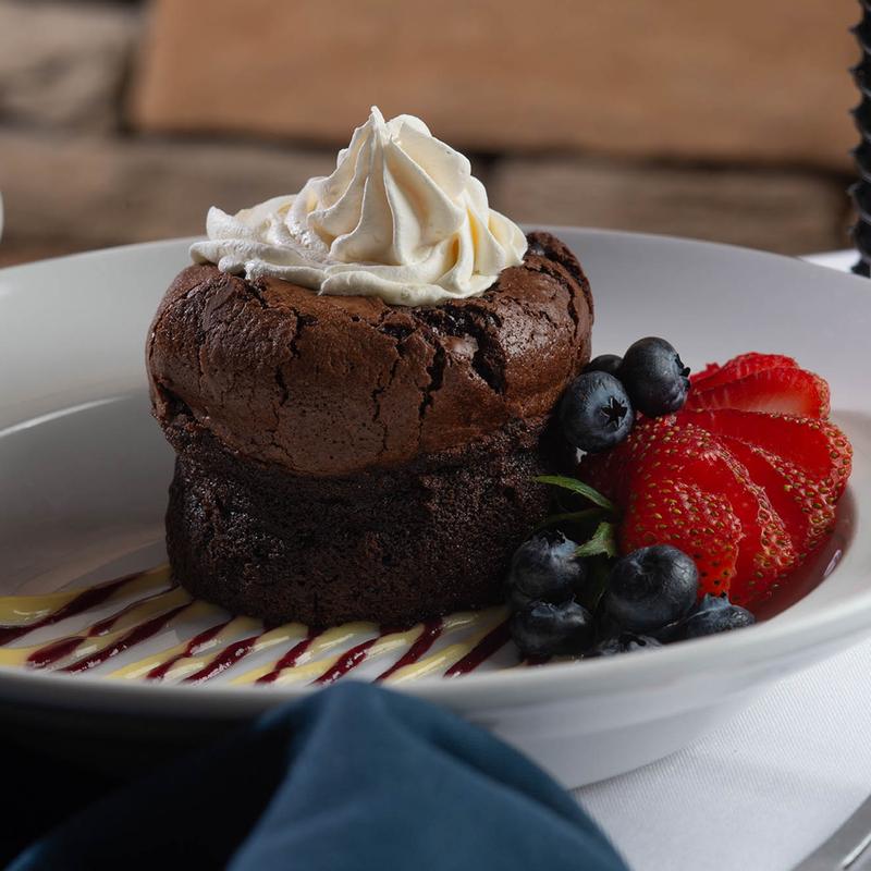 Flourless chocolate cake photo