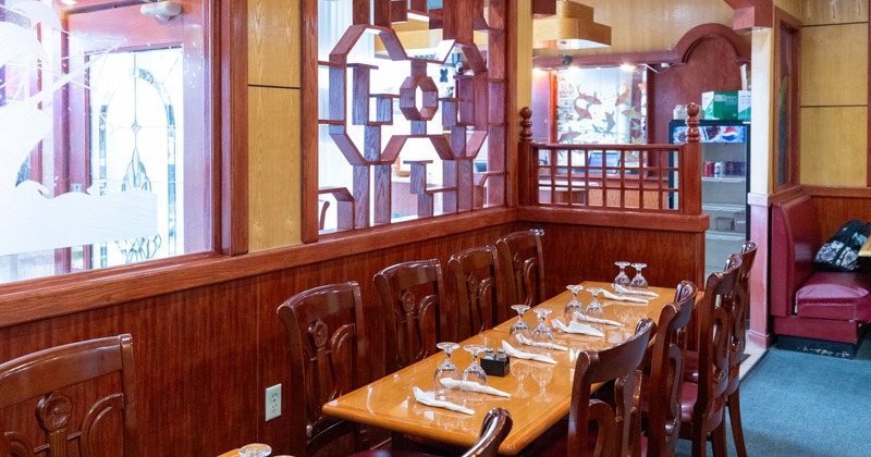 Interior, dining space