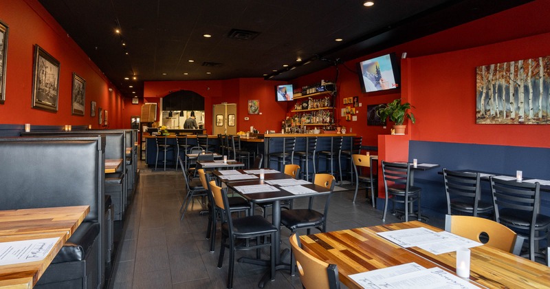 Interior, main dining area