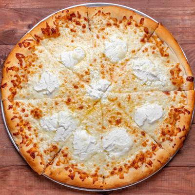 A white pizza.