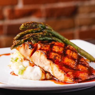 Whiskey River Salmon.