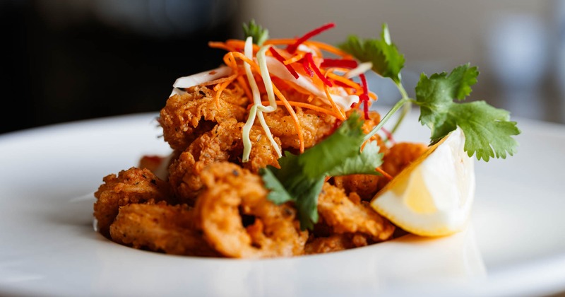 The Crispy calamari meal