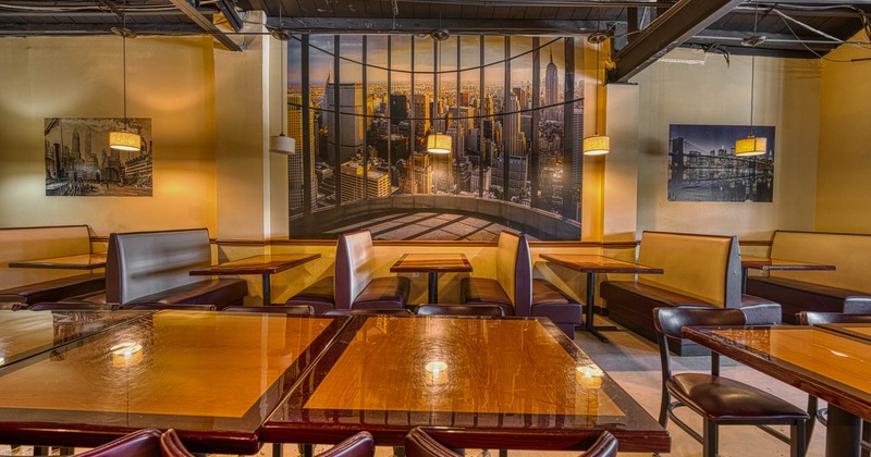 Interior seating area