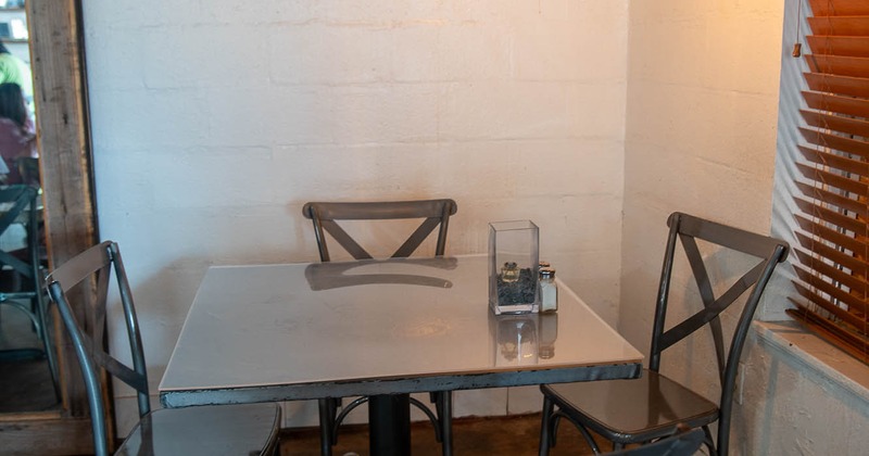 Interior, dining table