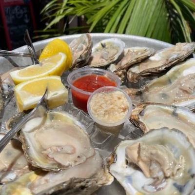 Local Harvested Oysters.