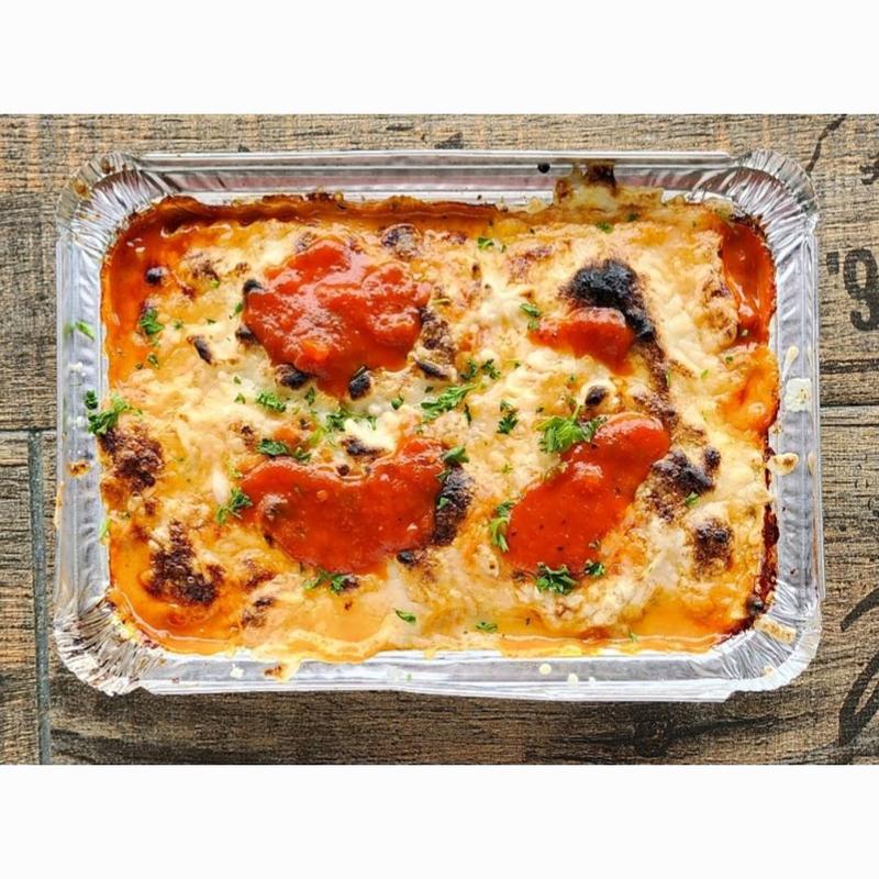 Vegan Personal Meat Lasagna photo