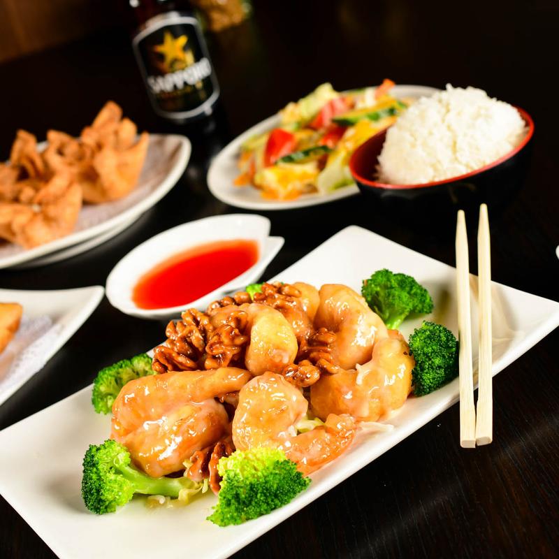 menu item 5 of 8, Honey Walnut Shrimp