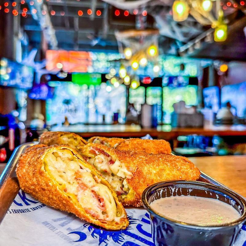 MAC AND SCREAM EGG ROLLS photo