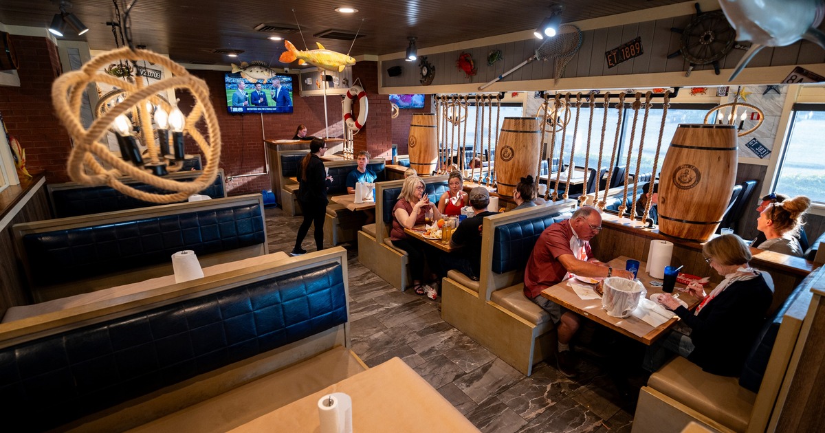 Interior, dining area