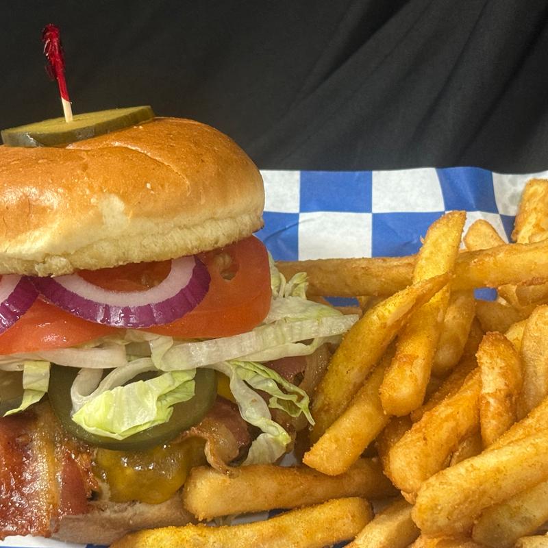 Bacon Cheddar Burger photo