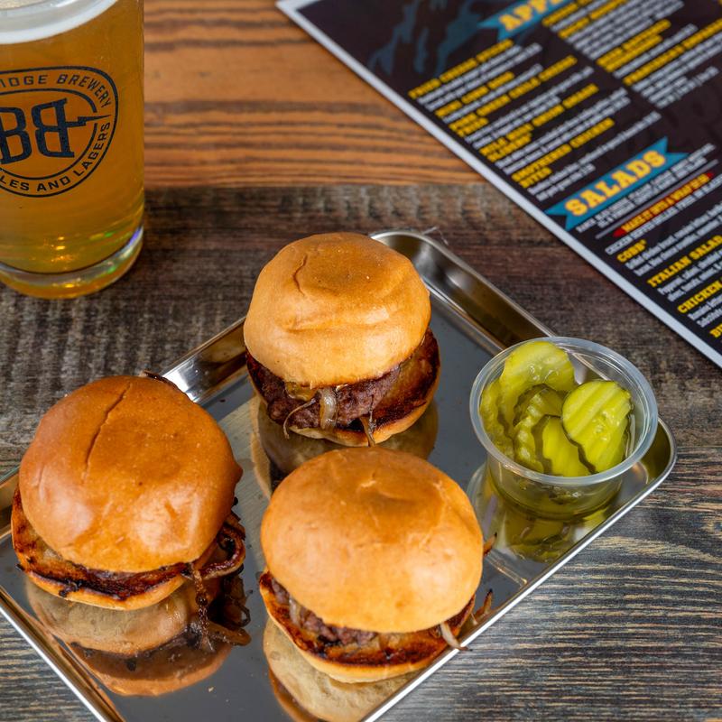 Mile High Onion Sliders photo