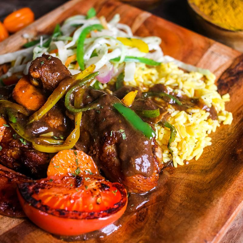 Brown Stew Chicken photo