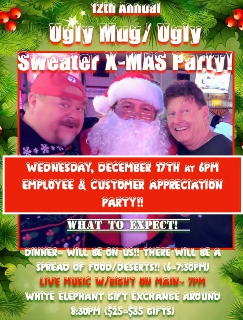 Customer/Employee Holiday Party w/ Right on Main event photo