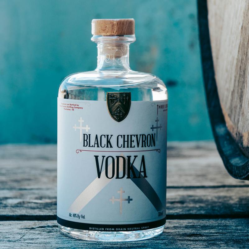Black Chevron Vodka photo