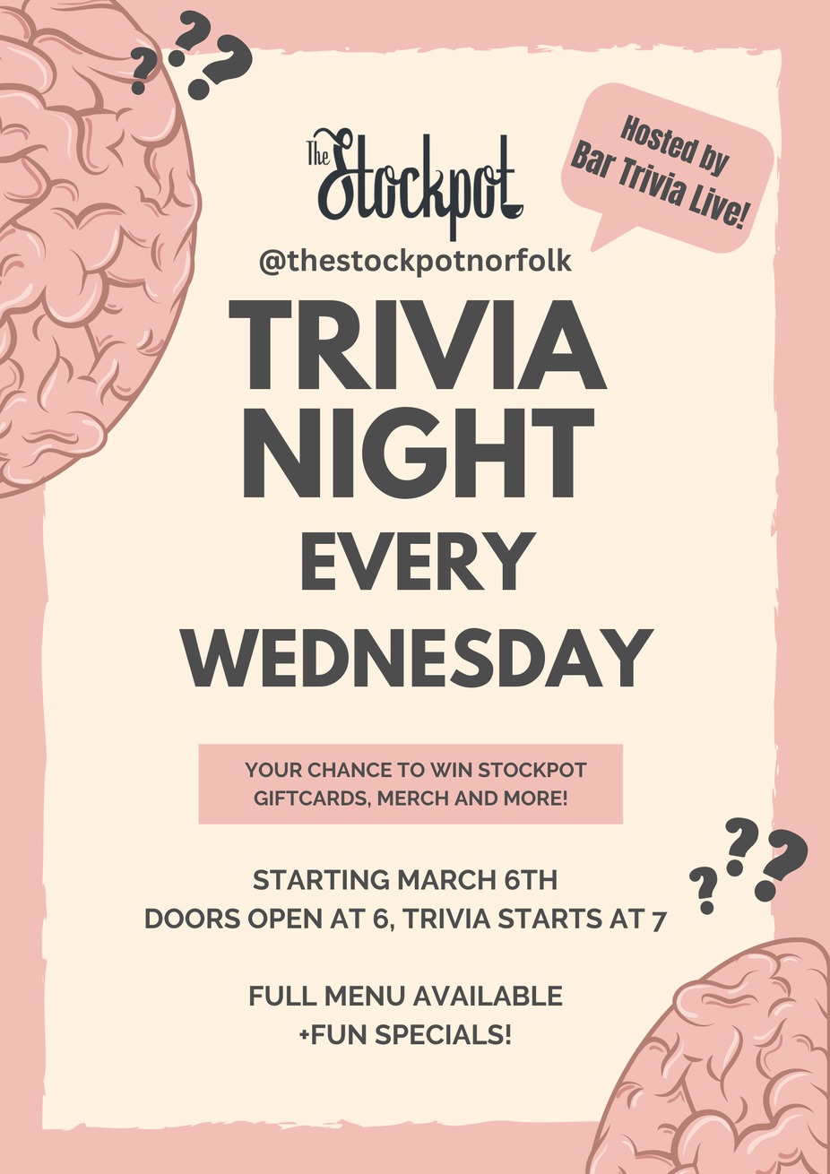 The Stockpot Norfolk Events