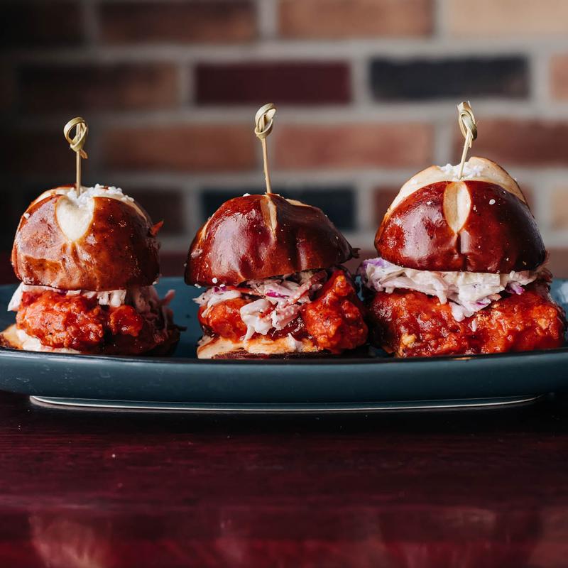 Crispy Buffalo Chicken Sliders (3) photo