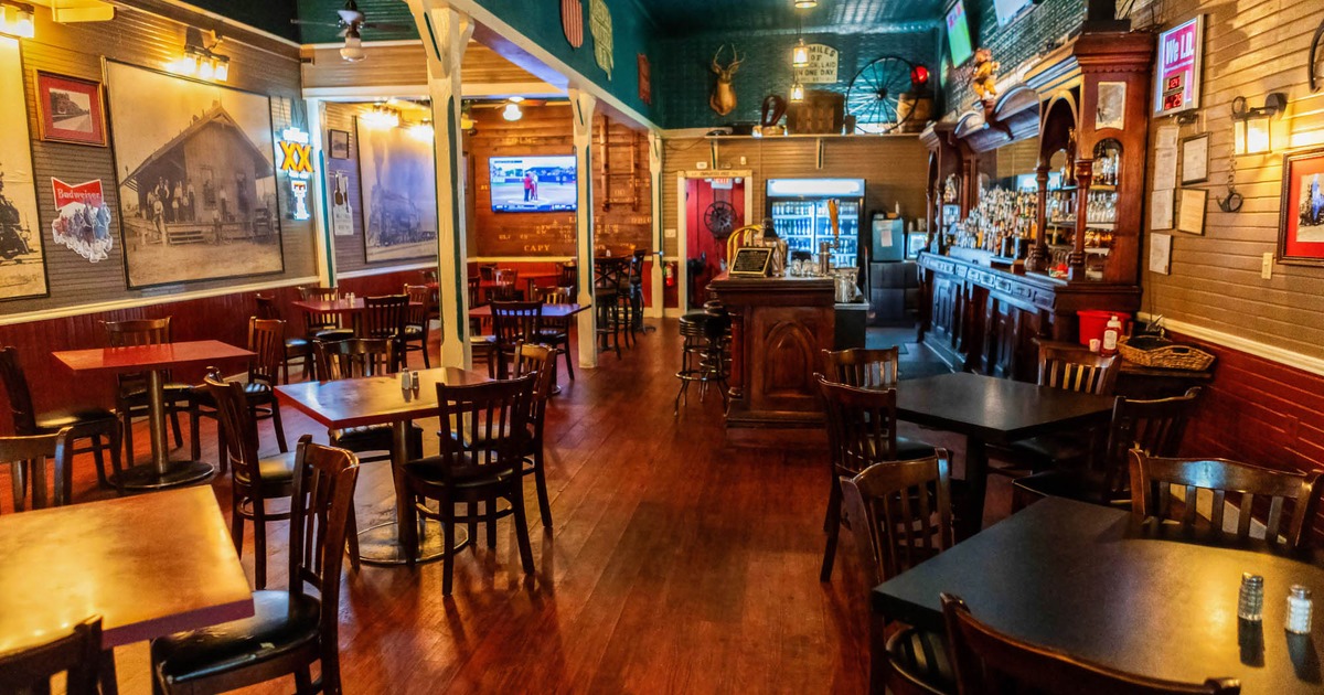 Historic Train station now a bar