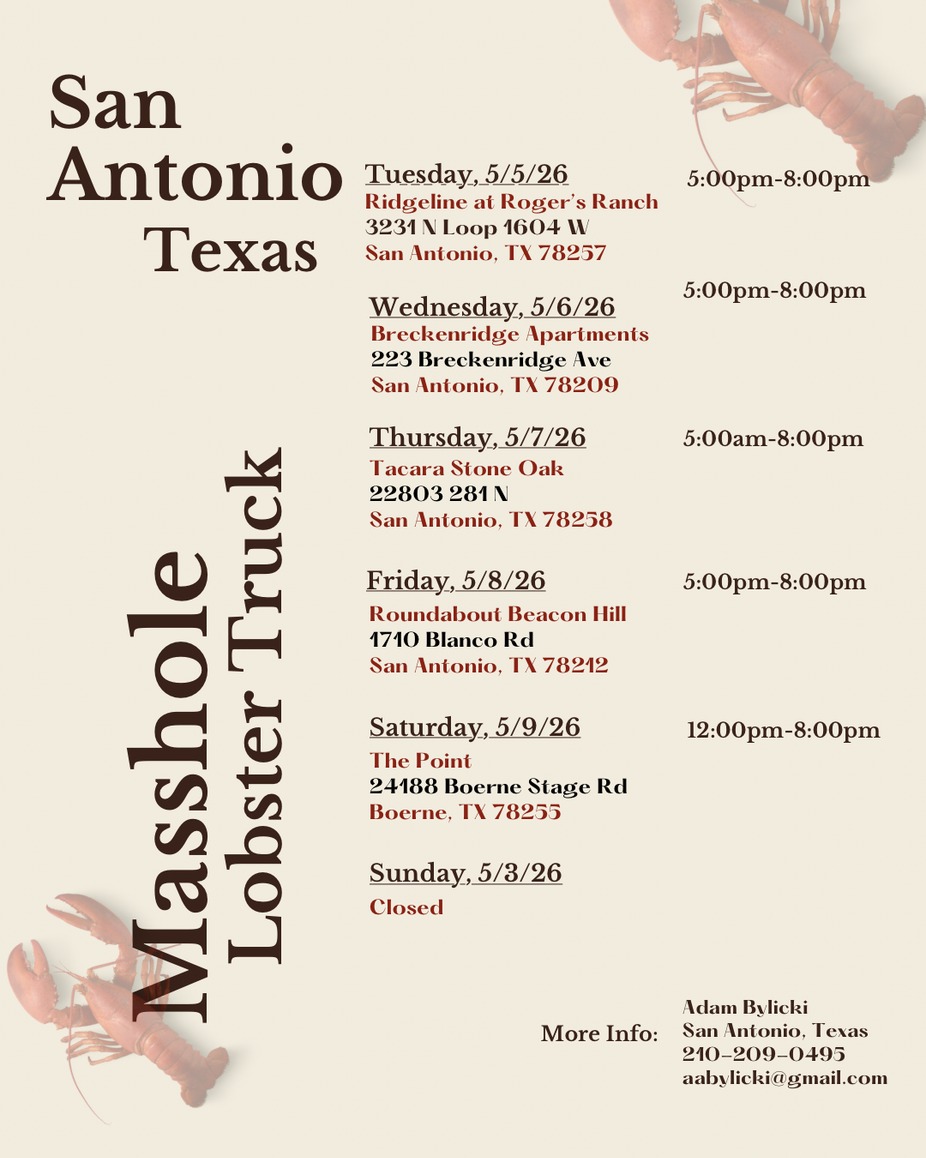 Masshole Lobster San Antonio event photo