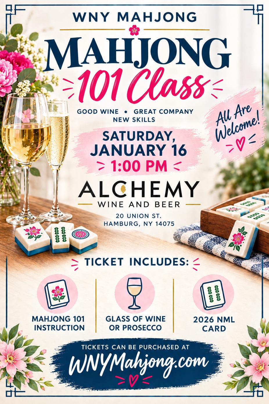 Mahjong 101 event photo