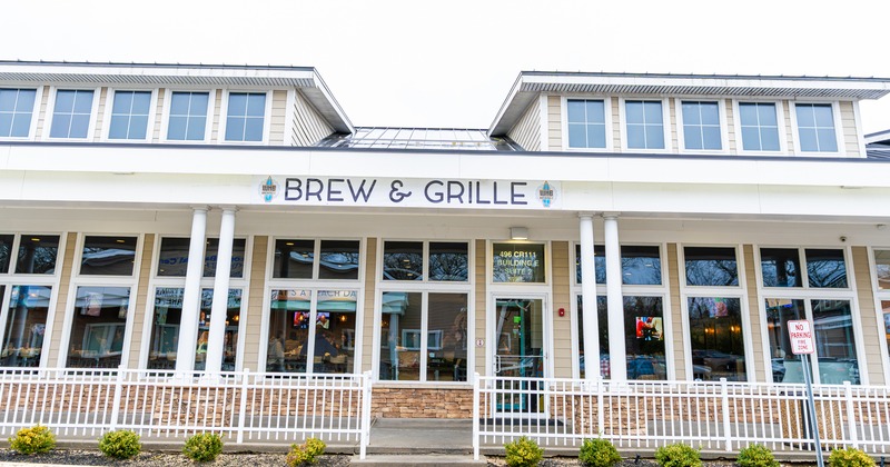 Exterior, front view to restaurant