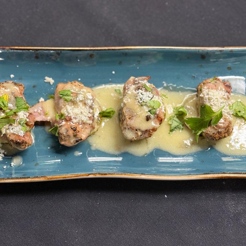 Bacon Wrapped Quail Breast photo