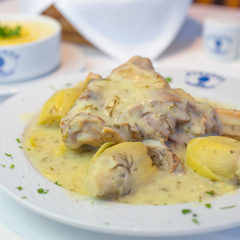 Lamb with Artichokes photo