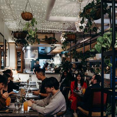 Guests enjoying an intimate atmosphere.