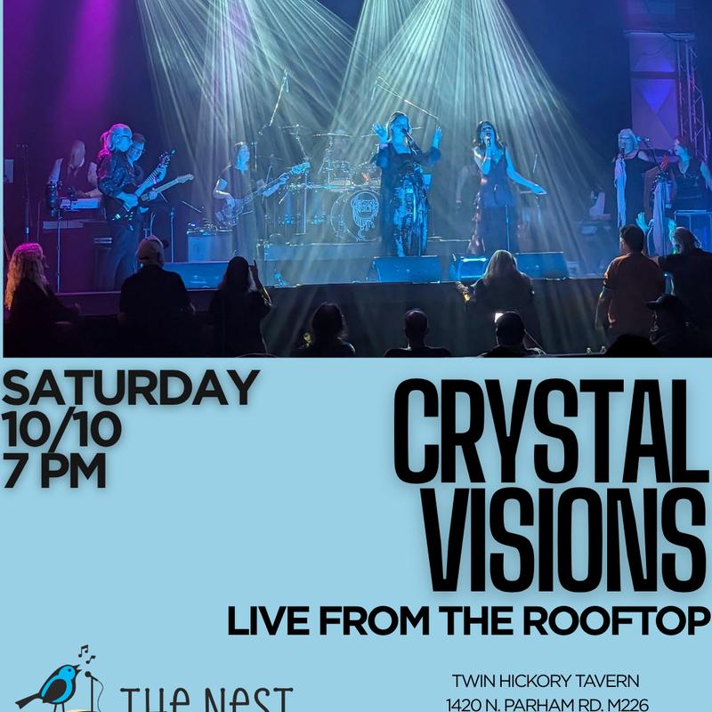 Event image Crystal Visions Live at the Nest! #thenest