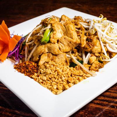 Basil Fried Rice on plate