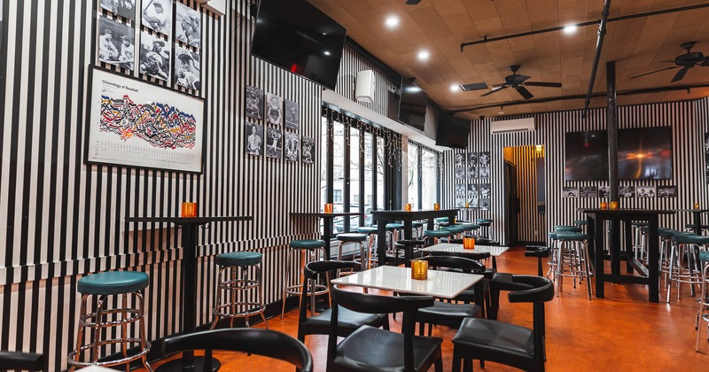 Interior, main seating area