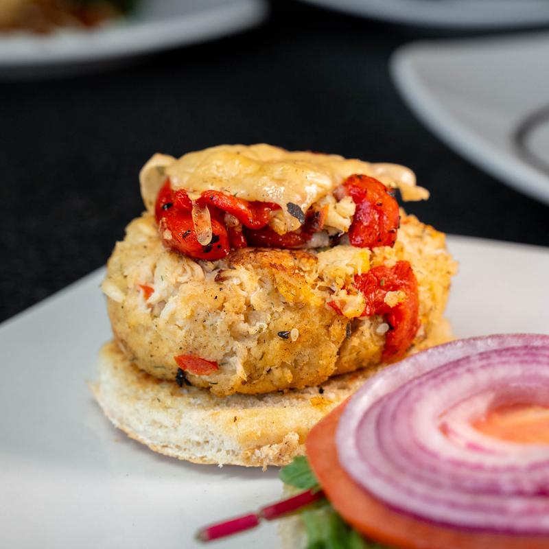 menu item 9 of 12, Crab Cake Sandwich