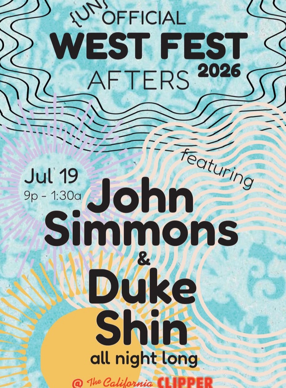 Unofficial West Fest Afters : John Simmons & Duke Shin event photo