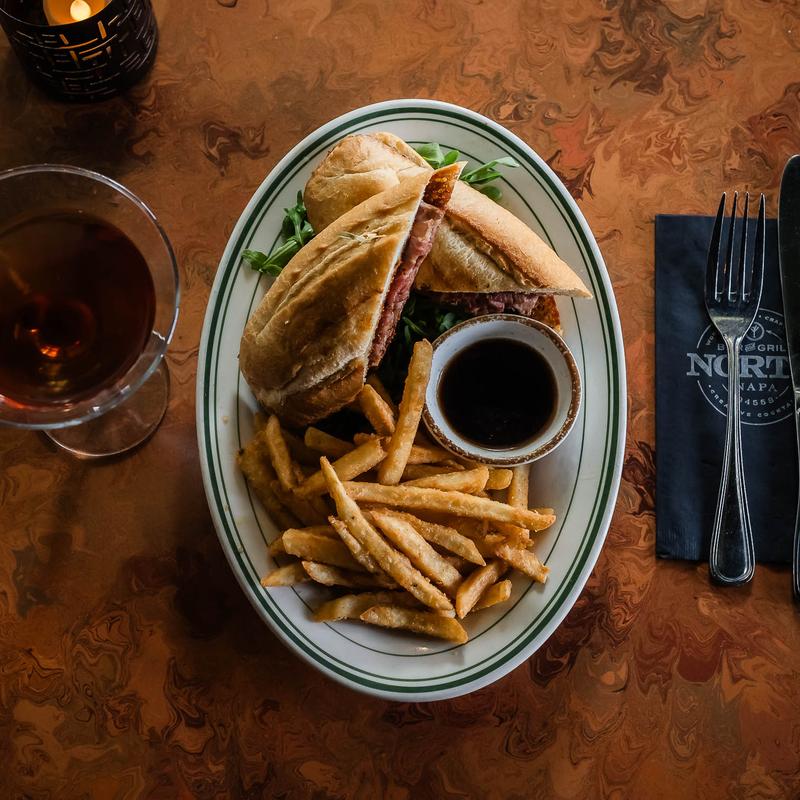 menu item 9 of 17, Prime Rib French Dip