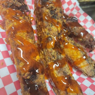 Nashville Hot Gried Ribs.