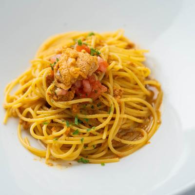 Ricci Di Mare 生うにのペペロンチーノ風スパゲッティ photo