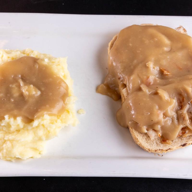 Open Faced Turkey Sandwich photo