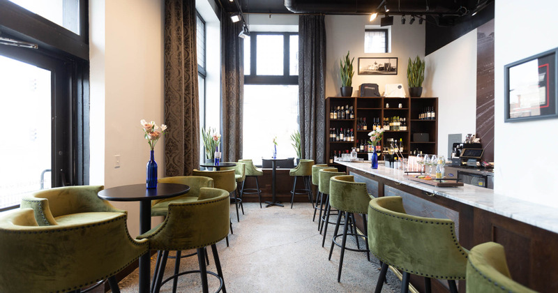 Interior, seating area