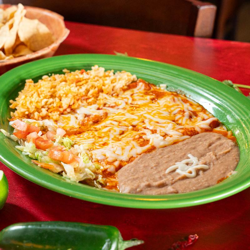 menu item 6 of 6, Enchilada Plates